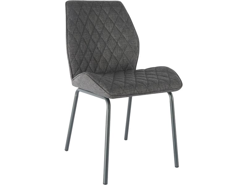 Stuhl NEW BASIC Stoff dunkelgrau