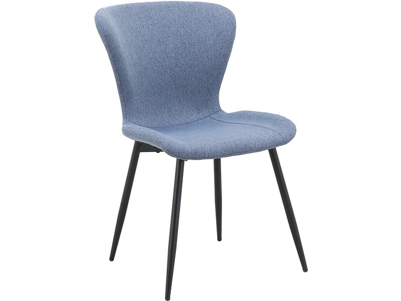 Stuhl BOLD Stoff blau
