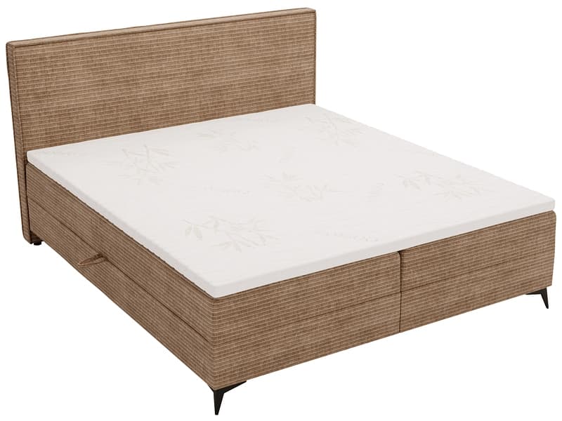 Boxspringbett HOLIDAY rosa 160x200cm fest