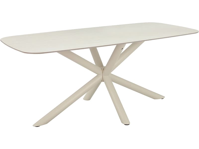 Tisch LEANE II 180x90x75cm beige