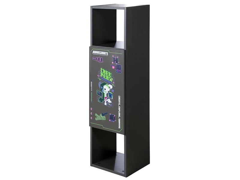 MINECRAFT Regal END 30.3x31.8x122.1cm spanplatte lackiert