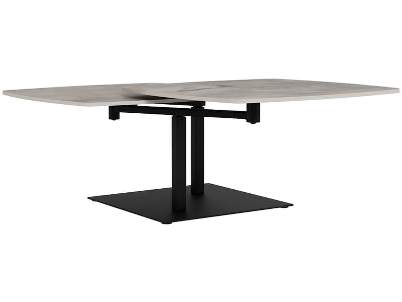 Couchtish CARBALLO 70x122x40cm grau