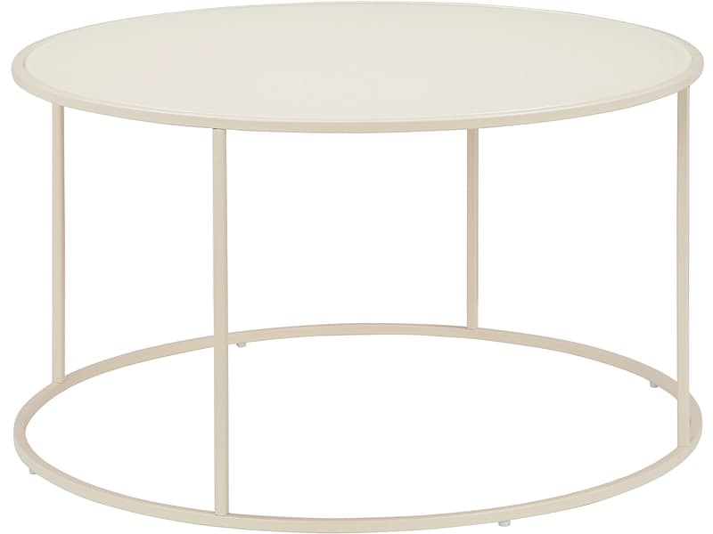 Couchtish CIRCLE 80x80x45cm beige