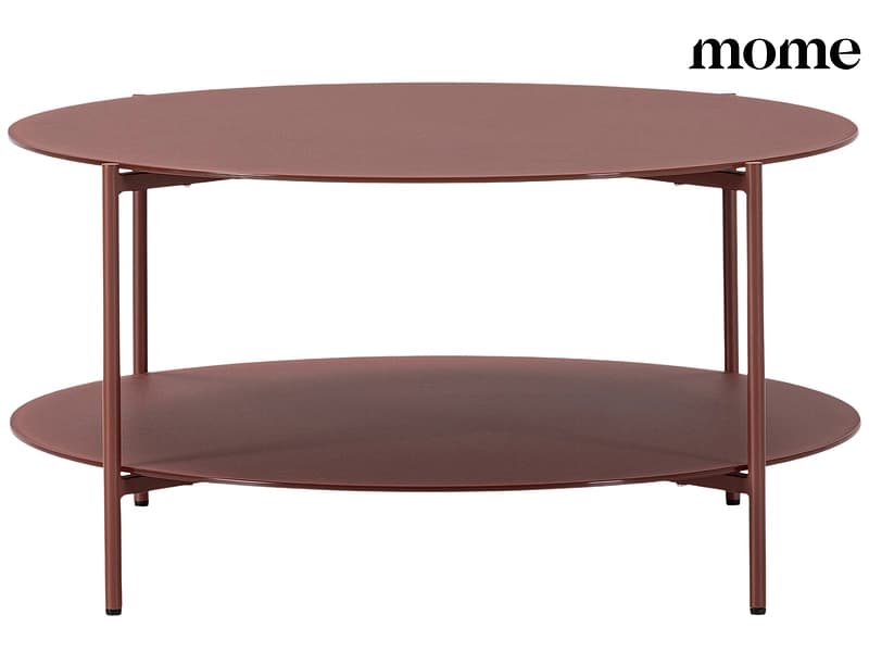 MOME Couchtish DAVI 83.4x83.4x40cm terrakotta