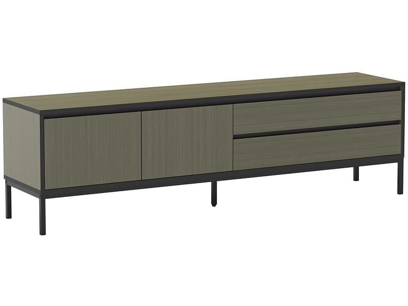 MARCKERIC TV-Möbel LORENZA 180cm grün