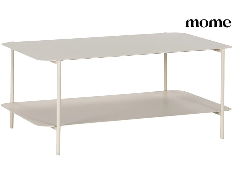MOME Couchtish BEATRIX 58.4x90x40cm cremefarben