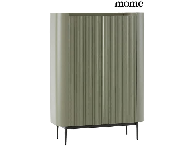 Kommode MOME WILLA 2 Türen 40x100x140cm grün matt