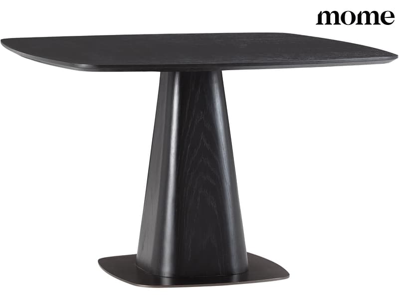 MOME Tisch ETEL 120x120x76cm schwarz