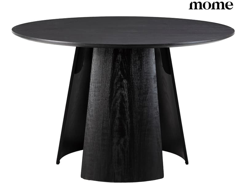 MOME Tisch ZURI 120x120x75cm schwarz