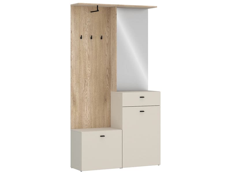 Garderobe ROMEA 100x36.6x192.1cm kaschmir