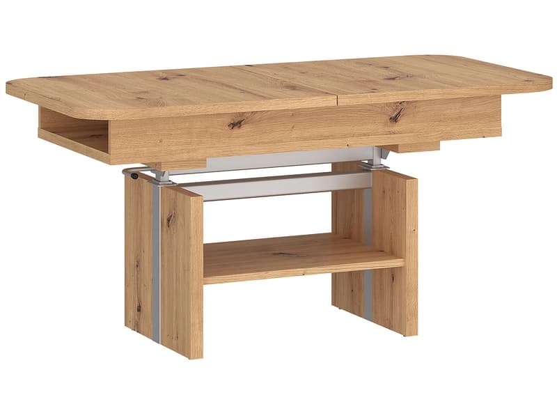 Couchtish CORTADO 65x110x56cm artisan eiche