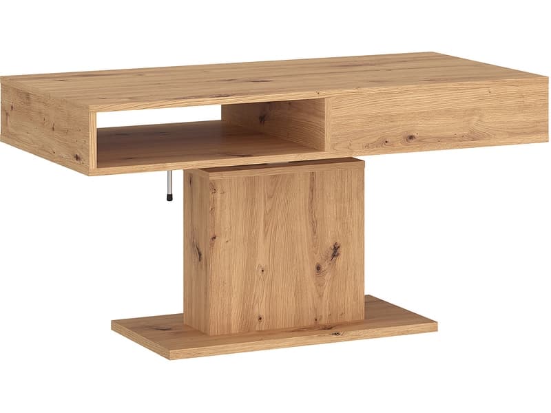Couchtish CORTADO 65x110x60cm artisan eiche