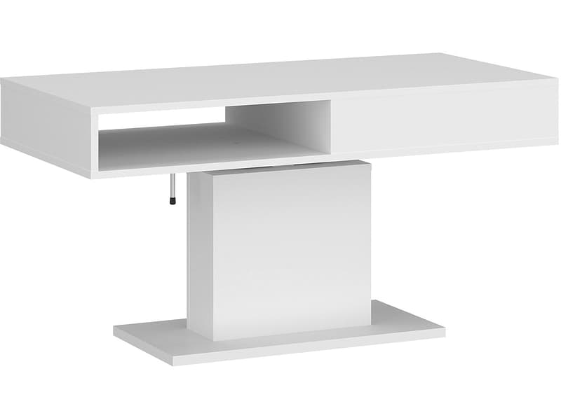 Couchtish CORTADO 65x110x60cm weiss