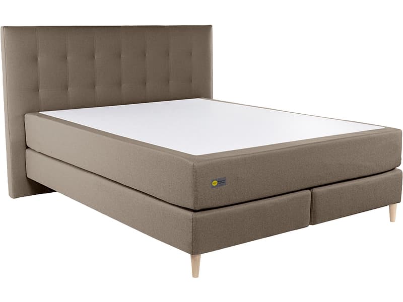 Boxspringbett RELAX BY BICO CHARLOTTE braun 160x200cm fest