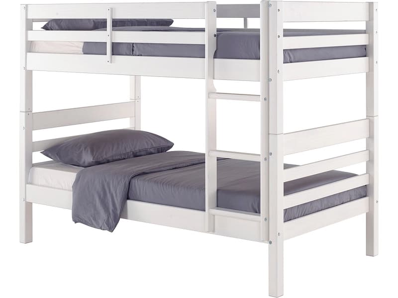 Hochbett NIVIO 90x200cm weiss