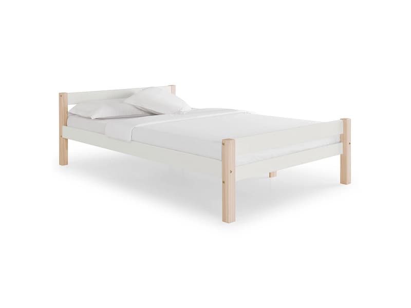 Bett NIVIO 120x200cm weiss