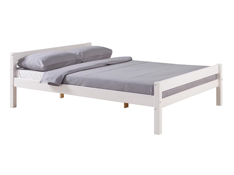 Bett NIVIO 140x200cm weiss