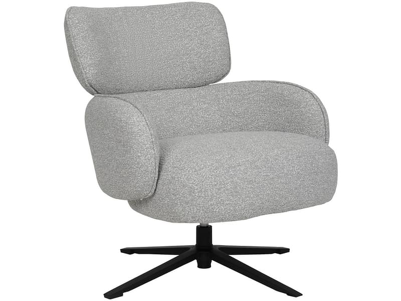Sessel KOSY Stoff grau