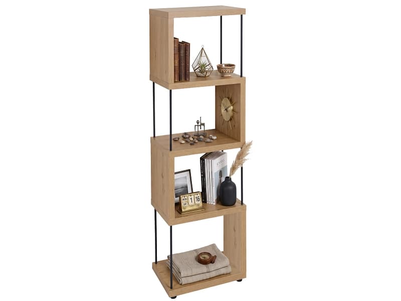 Regal ALTEA 33x33x136.5cm spanplatte dekor