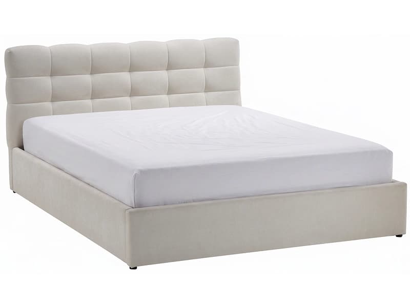 Kastenbett SAMBA 180x200cm stoff beige