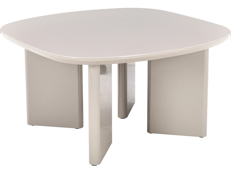 Couchtish GLOSS 80x80x42.5cm beige