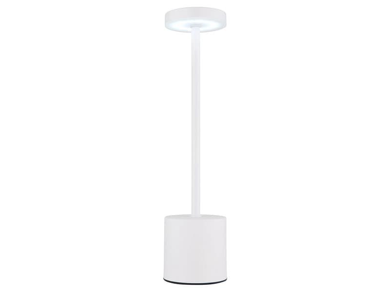 USB-aufladbare Lampe LED POLINA variable Intensität 34.3cm 1.5W weiss