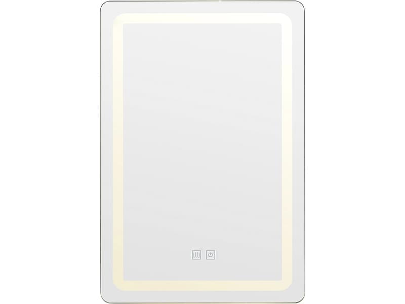LED-Spiegel rechteck YANN 60x2.5cm silver