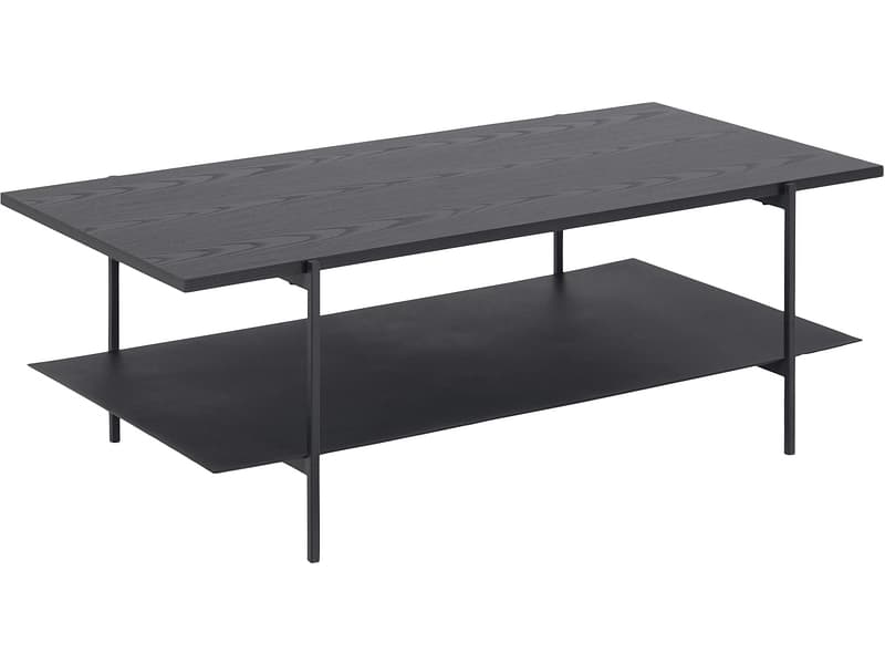 Couchtish ANGUS 115x60x40cm schwarz