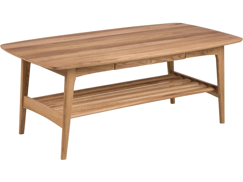 Couchtish EMMA 130x70x51cm natürliches holz