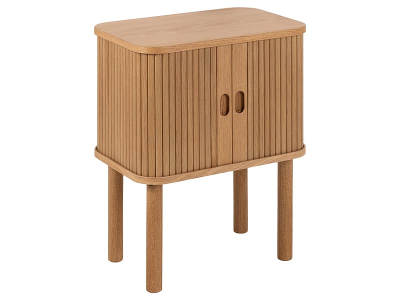 Nachttisch LANGLEY 30x45x55cm natürliches holz eiche furniert