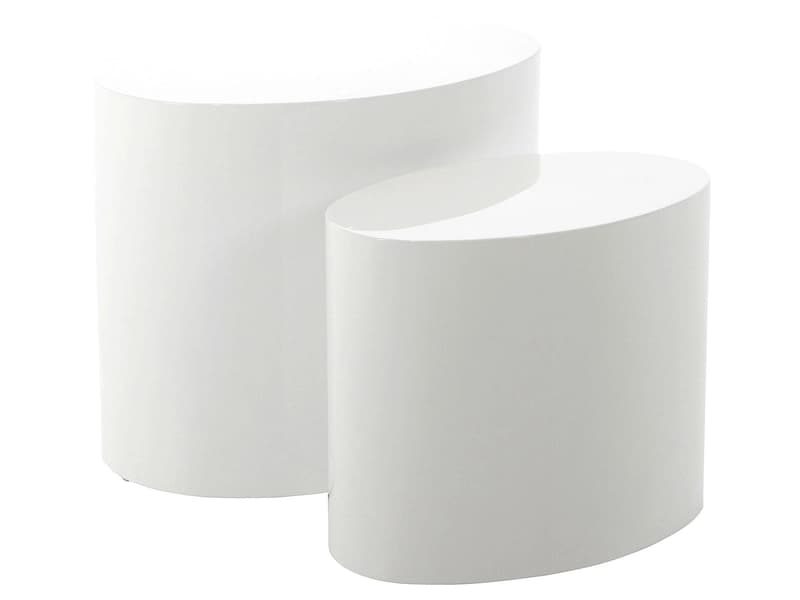 Set für Couchtische MICE 33x48x40cm weiss