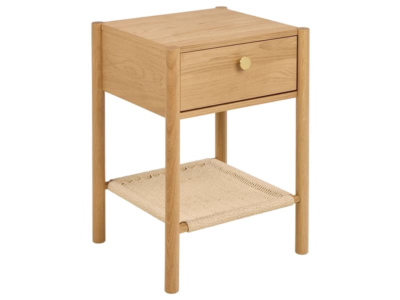 Nachttisch MONFORT 1 Schublade 40x43.5x60cm eiche eiche furniert