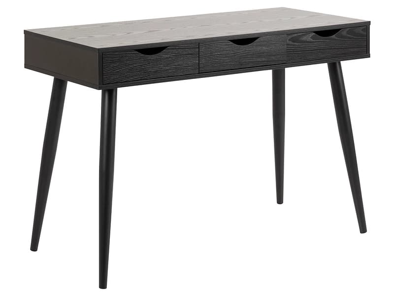 Schreibtisch NEPTUN 110x50x77.1cm schwarz