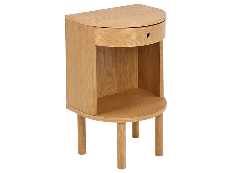 Nachttisch PARON 1 Schublade 31.5x40x60cm eiche eiche
