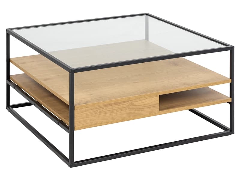 Couchtish RANDOLF 80x80x40cm eiche