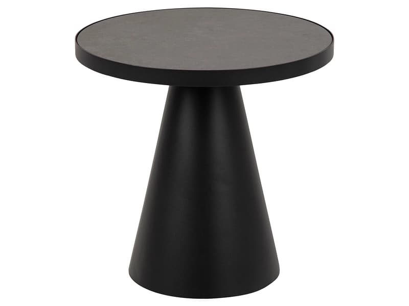 Couchtish SOLI 45.7x45.7x45cm schwarz