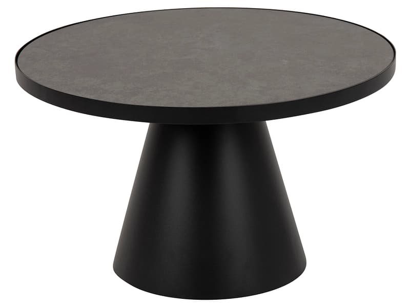 Couchtish SOLI 65.7x65.7x40cm schwarz
