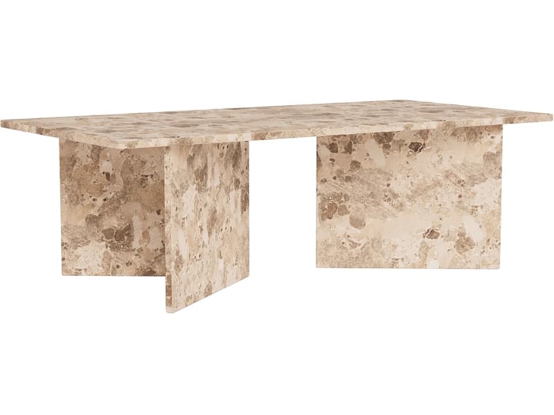 Couchtish VEGA 140x70x42cm hellbraun