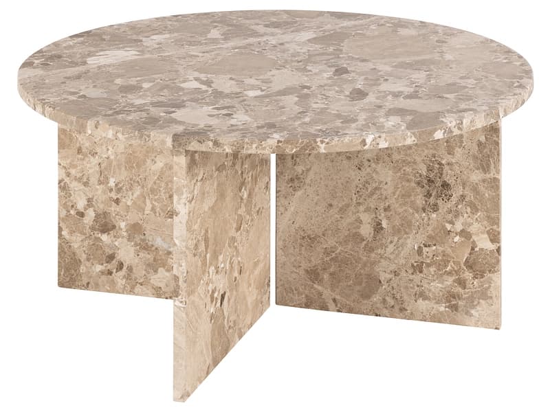 Couchtish VEGA 90x90x42cm hellbraun