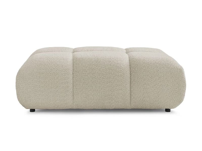 Hocker BOBOCHIC ALYA 82x122x43cm boucle-stoff beige