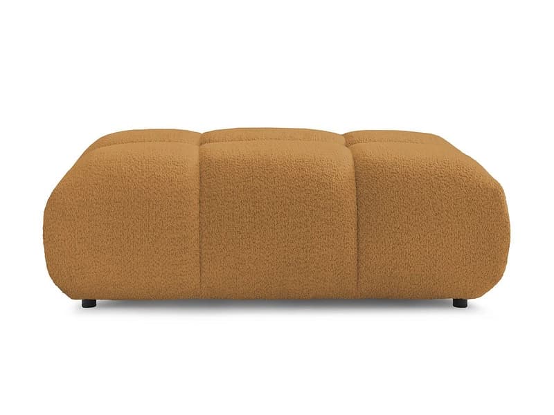 Hocker BOBOCHIC ALYA 82x122x43cm boucle-stoff gelb
