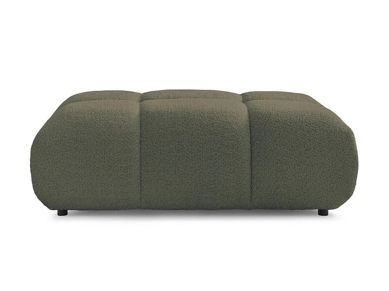 Hocker BOBOCHIC ALYA 82x122x43cm boucle-stoff grün