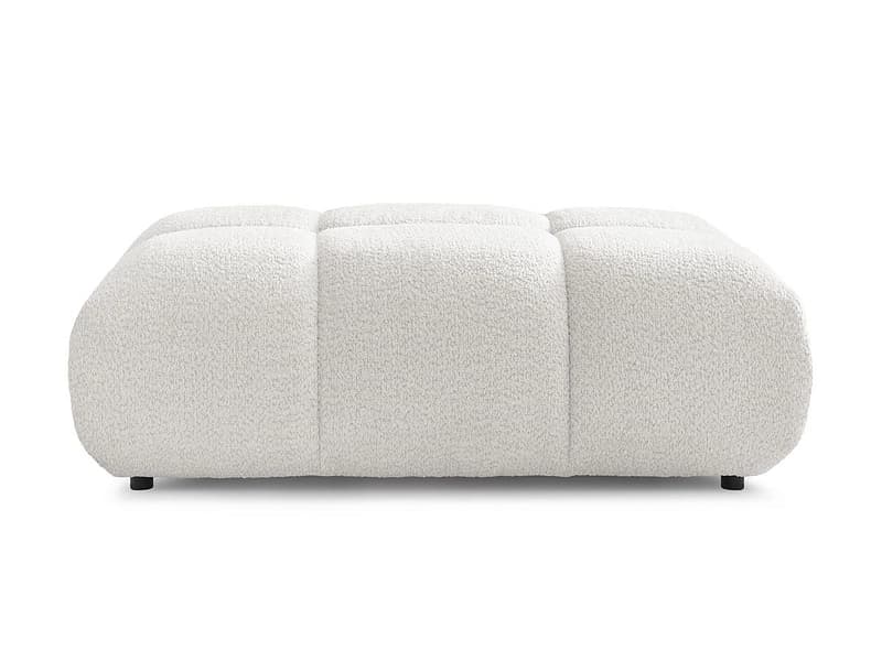Hocker BOBOCHIC ALYA 82x122x43cm boucle-stoff weiss