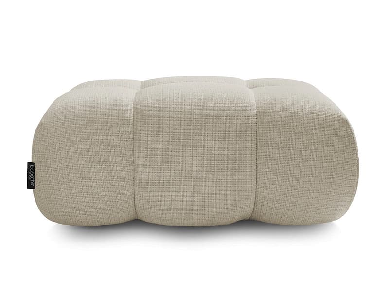 Sitzsack BOBOCHIC IVANE 78x105x46cm stoff mit textur beige