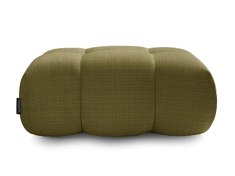 Sitzsack BOBOCHIC IVANE 78x105x46cm stoff mit textur grün