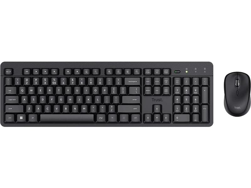 TRUST Tastatur und Maus-Set Ody II silent Desktop
