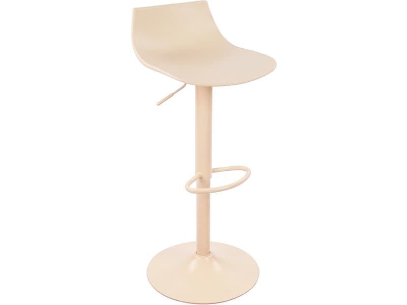 Set 2 Barhocker HERIBO polypropylen beige