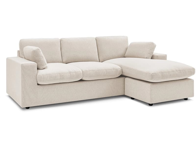 Ecksofa BOBOCHIC BELAIR Stoff beige