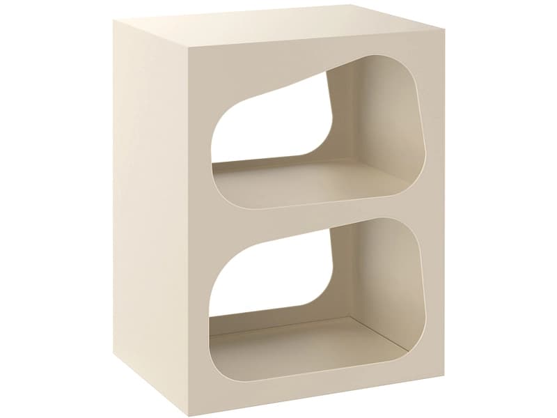 Nachttisch PRISMO 40x30.3x53cm kaschmir