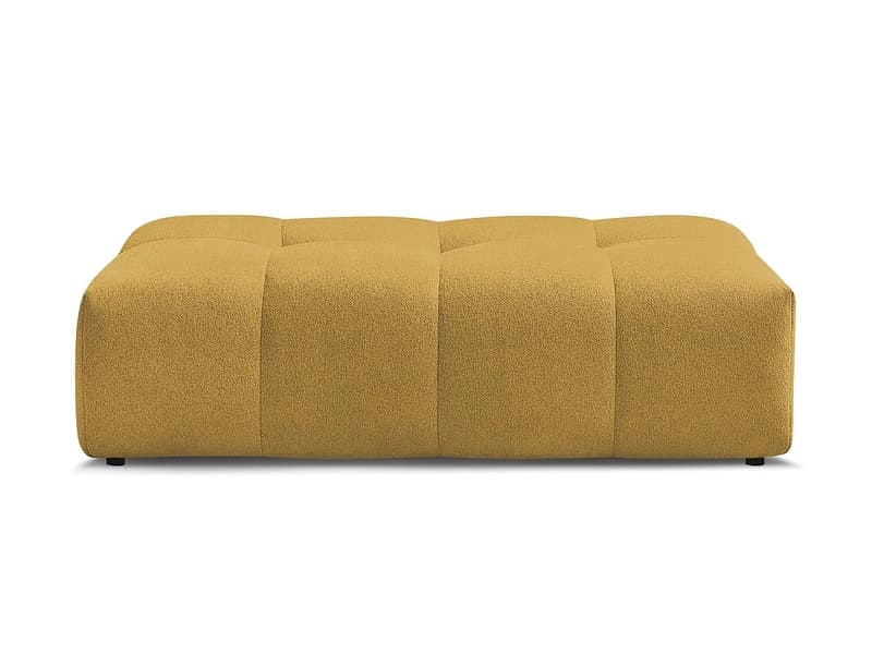 Hocker BOBOCHIC EVEREST 70x140x40cm stoff chiniert gelb